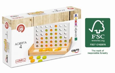 4 In A Row Wooden - Good Games