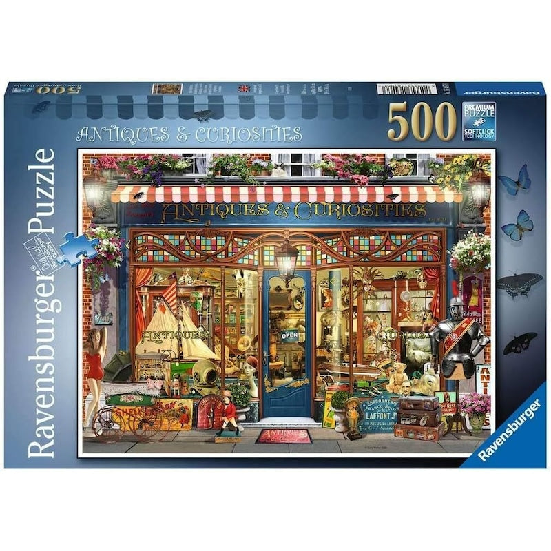Ravensburger - Antiques And Curiosities 500 Piece Jigsaw - New Version