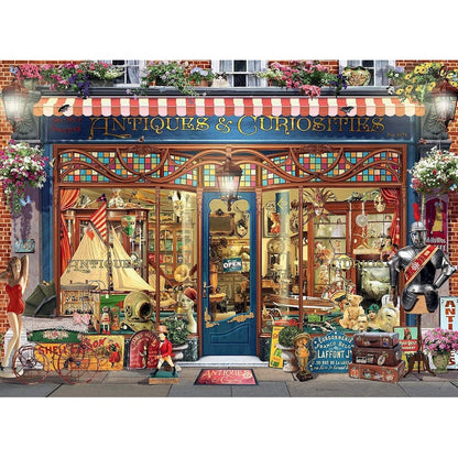 Ravensburger - Antiques And Curiosities 500 Piece Jigsaw - New Version - Good Games