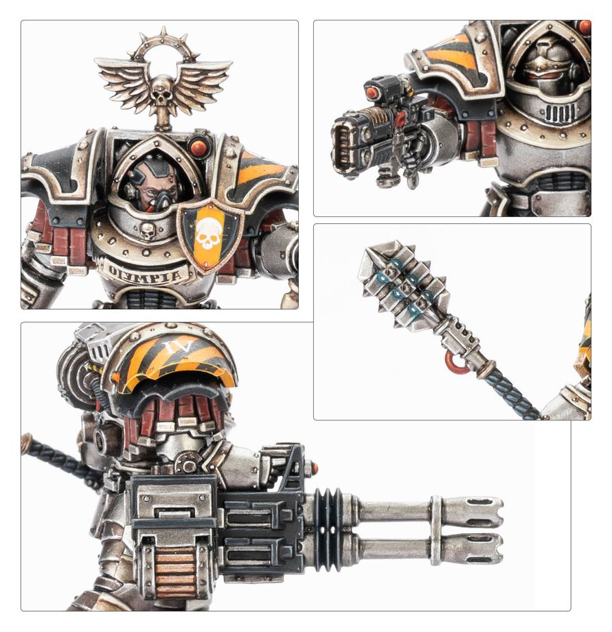 Legiones Astartes: Cataphractii Terminators: Power Mauls (31-144)