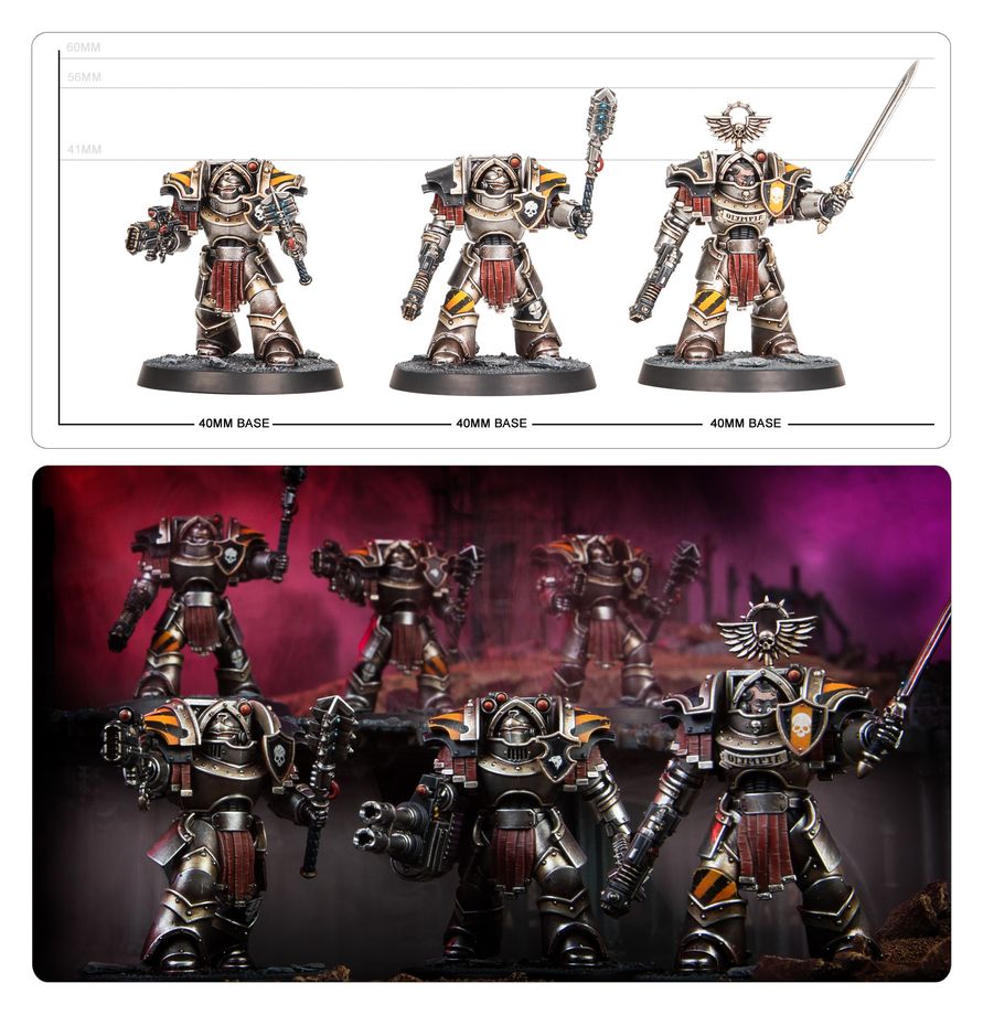 Legiones Astartes: Cataphractii Terminators: Power Mauls (31-144)