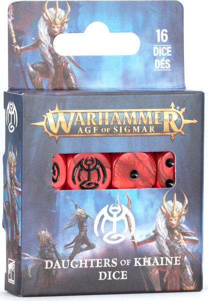 Age Of Sigmar: Daughters Of Khaine Dice (85-23)