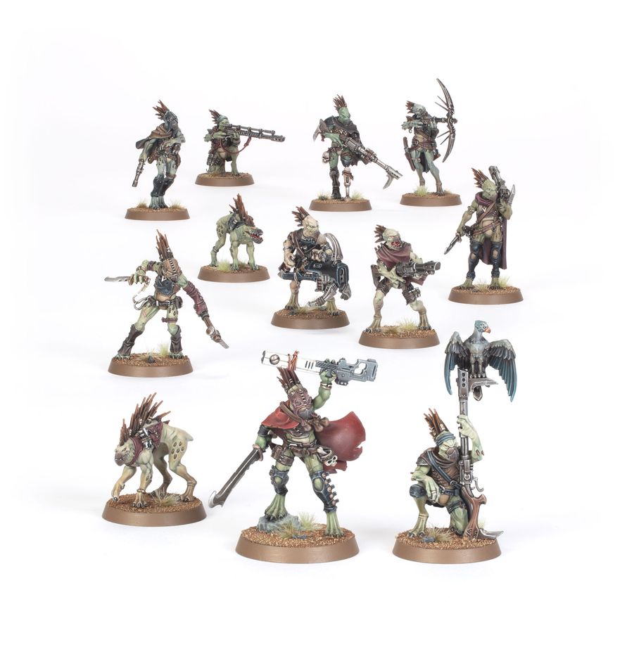 T'au Empire: Kroot Farstalkers (56-67)