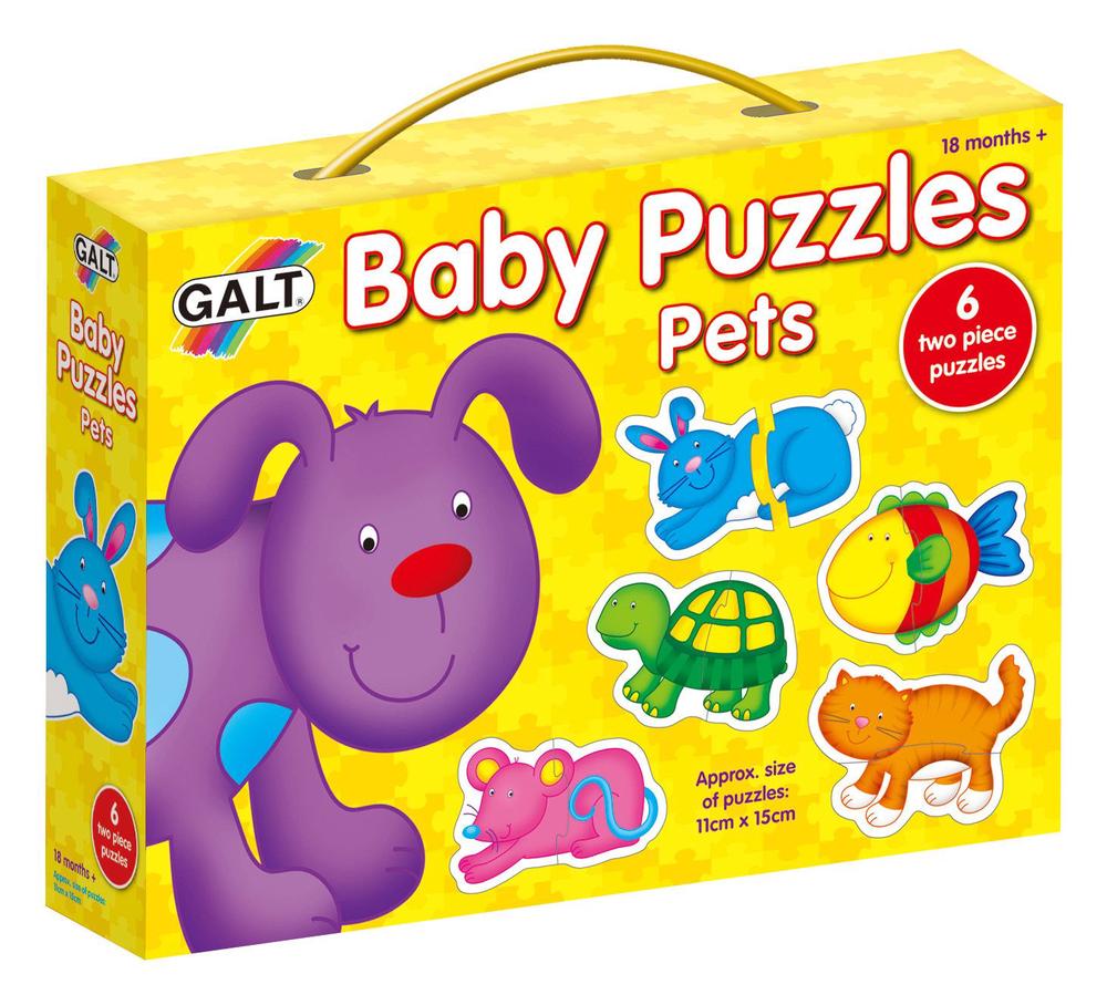 Galt Baby Puzzles Pets Set Of 6 - Good Games