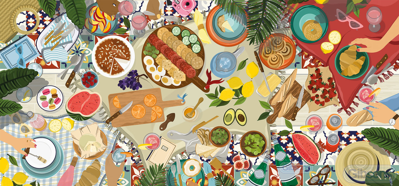 Gibsons - Dream Picnic 636 Piece Jigsaw - Good Games