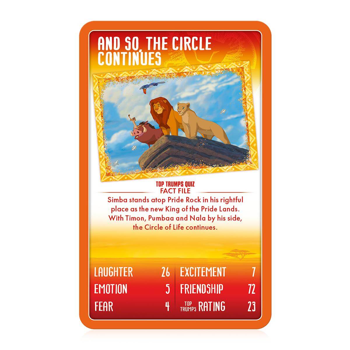 Lion King Top Trumps