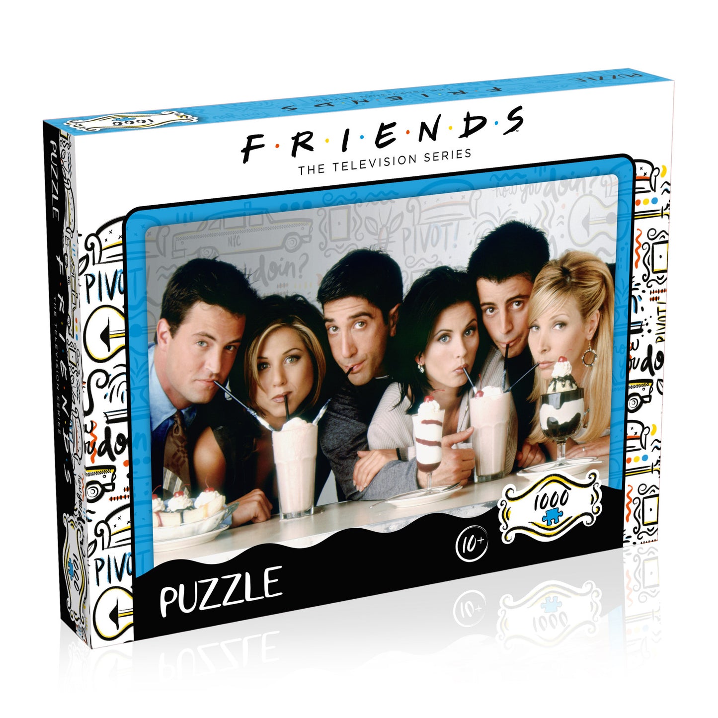 Friends Milkshake Puzzle 1000 pieces - Good Games