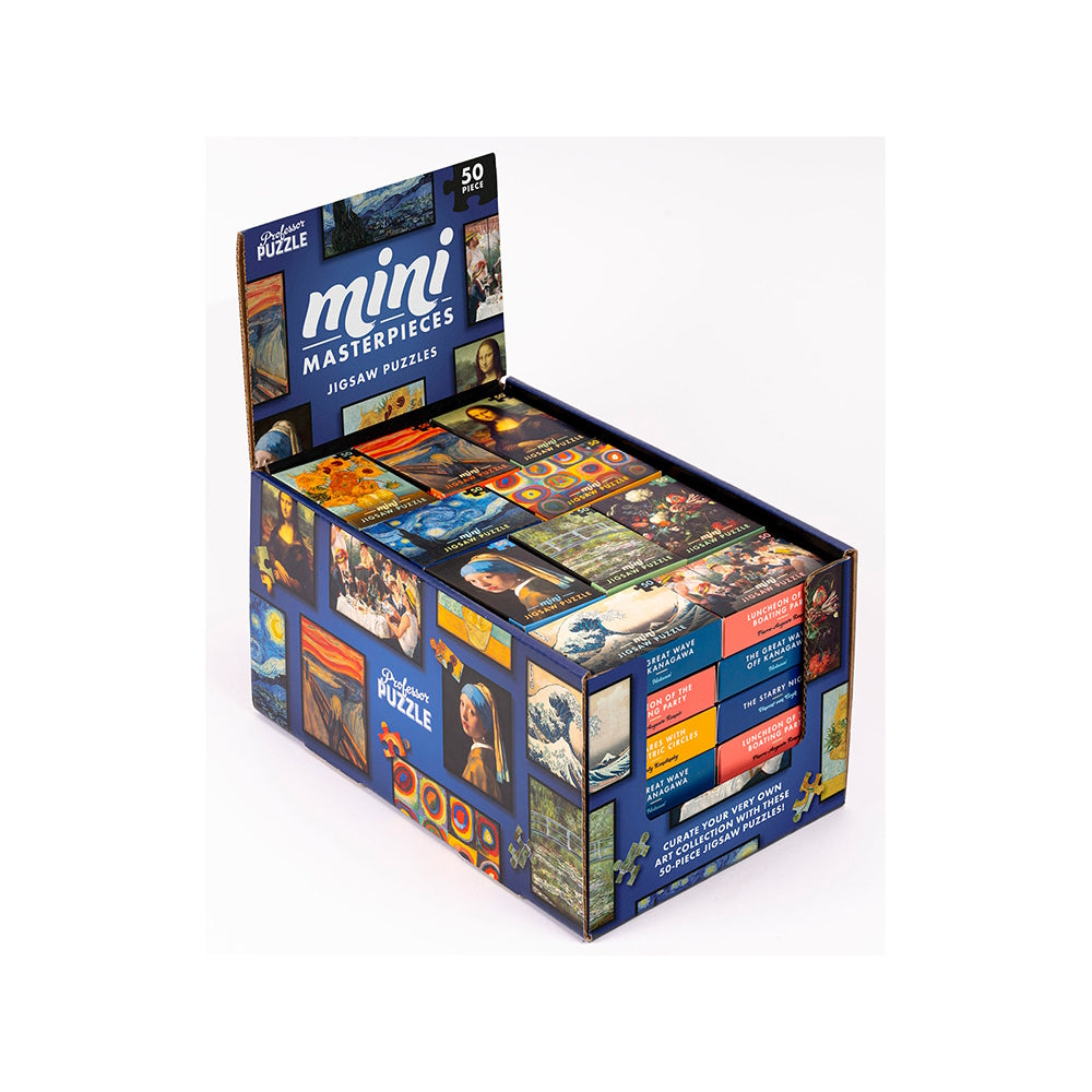Professor Puzzle - Mini Masterpiece 50 Piece Jigsaw - Good Games