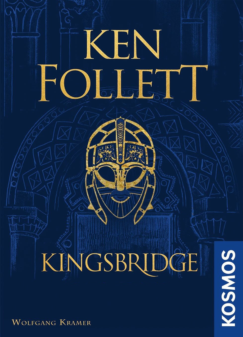 Kingsbridge The Card Game product box showing detailed medieval city artwork and game title