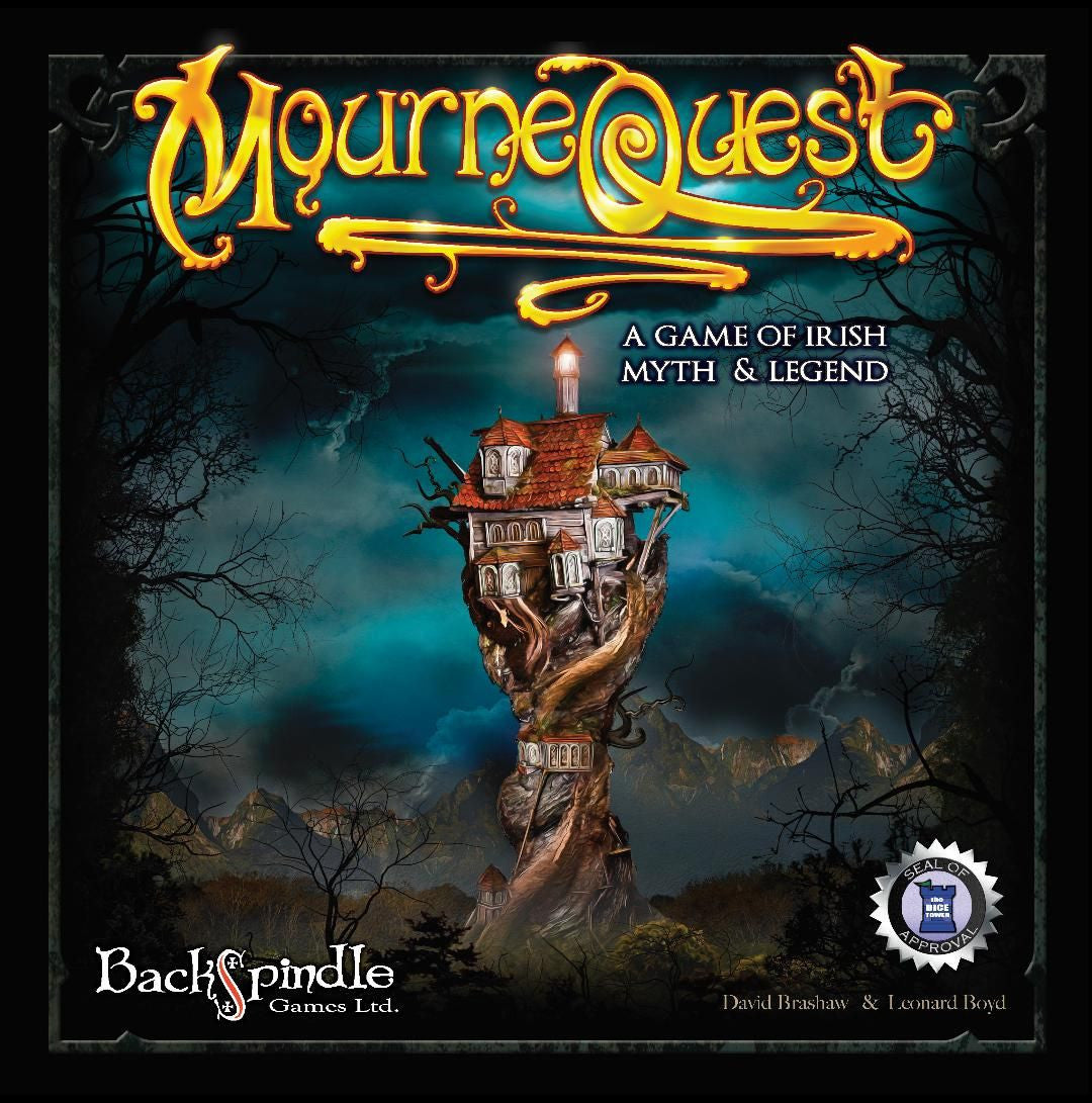 Alternate box art for MourneQuest board game