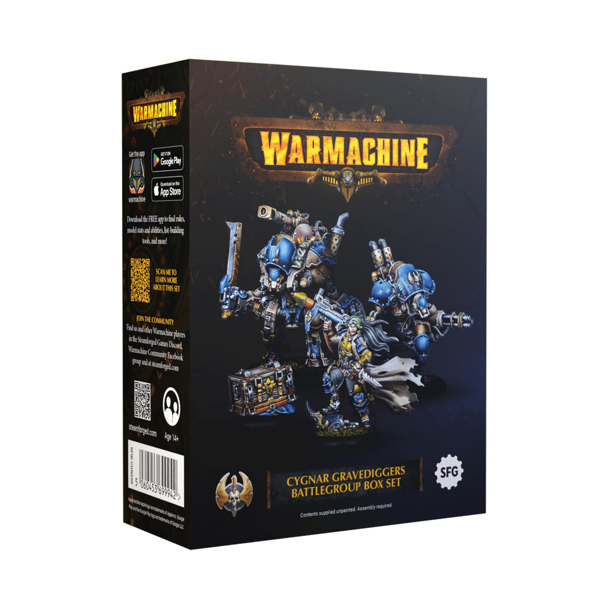 Warmachine: Cygnar Gravediggers Battlegroup Box - Good Games