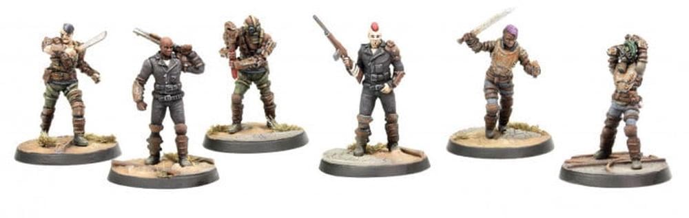 Fallout Wasteland Warfare - Raiders Psychos and Scavvers