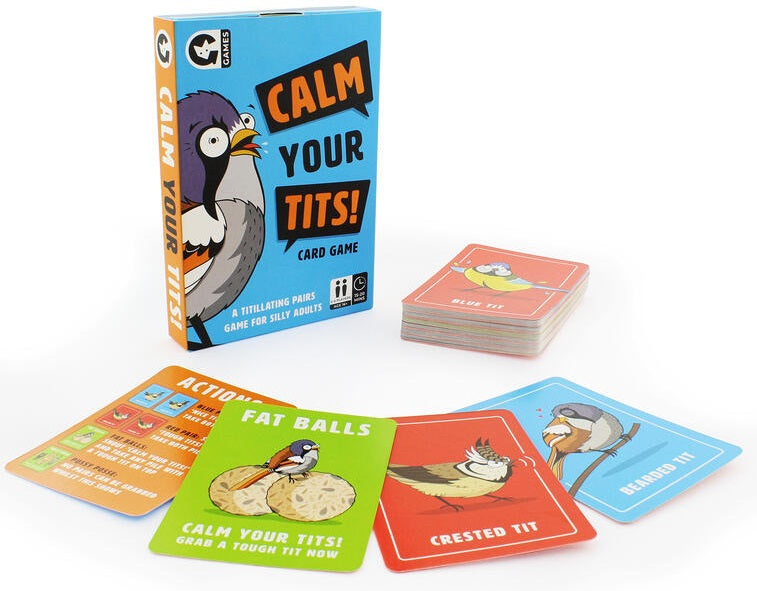 Ginger Fox Calm Your Tits Card Game