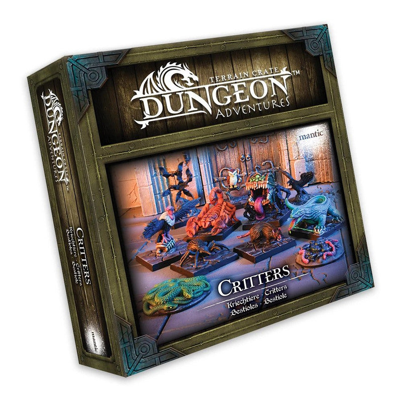 Mantic Games TerrainCrate - Dungeon Adventures - Critters Miniature (MGTC198) - Good Games