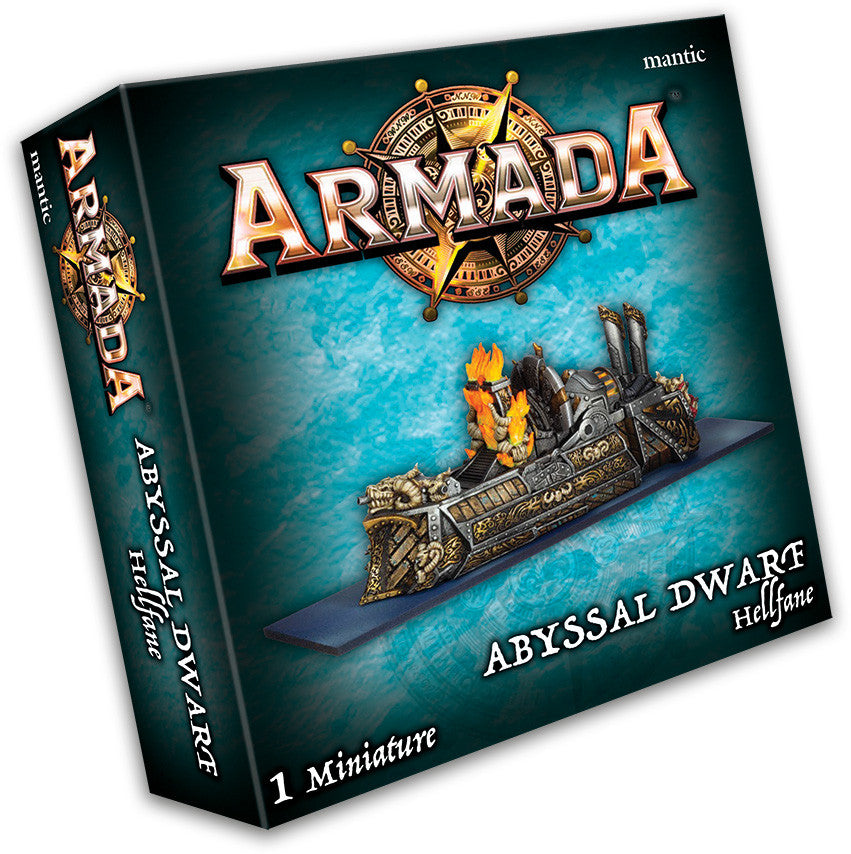Image showing a fiery beast with armored dwarves