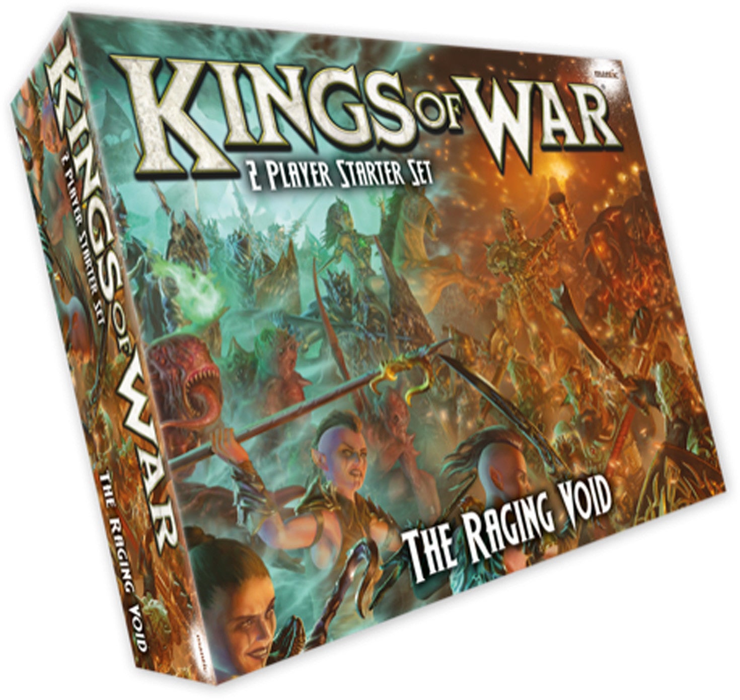 Box image of Kings of War Raging Void Set with cover art