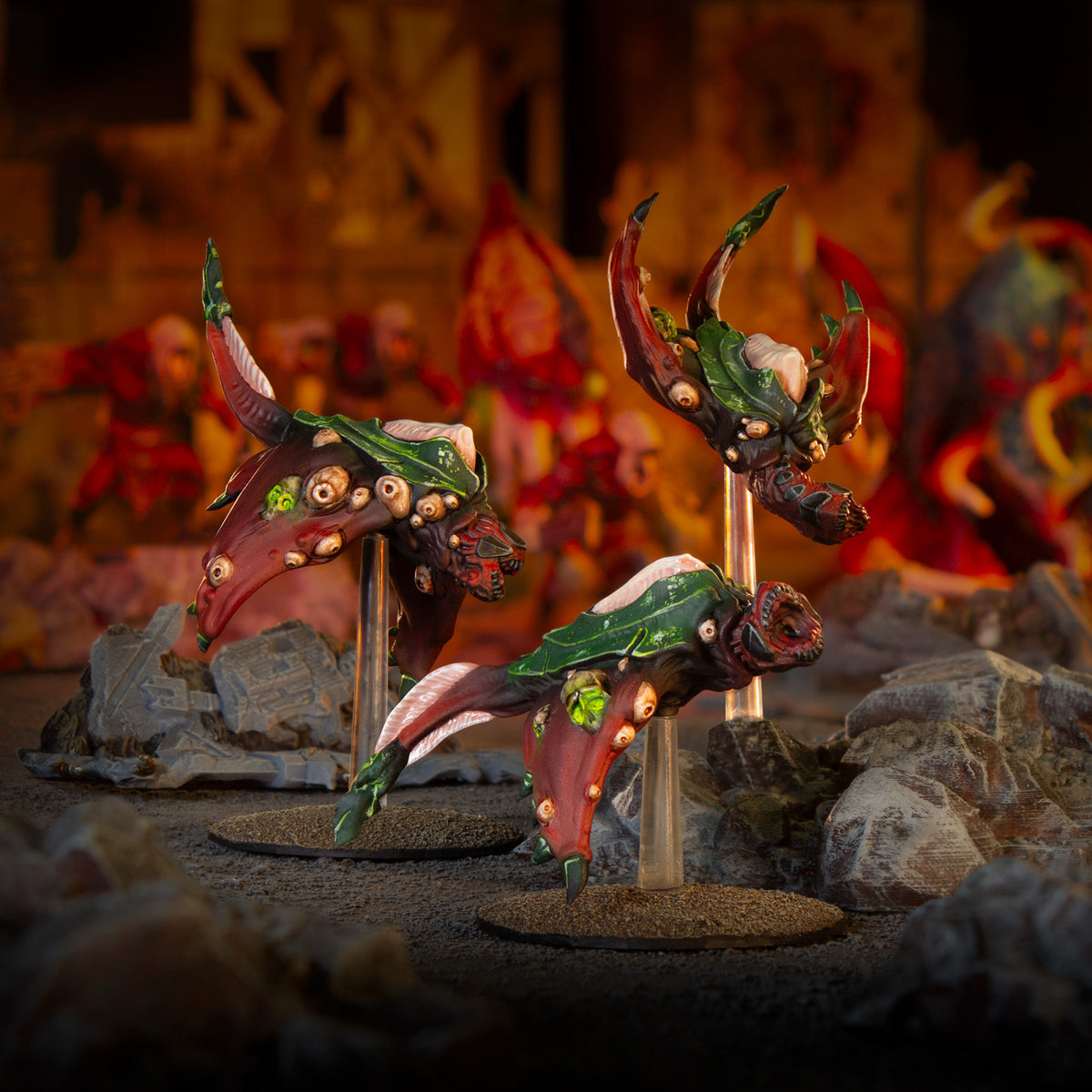 Firefight Luctus Void Rays miniature set box showing sci-fi soldiers in combat poses