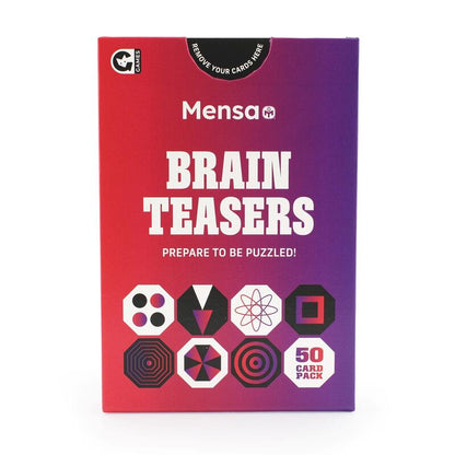 Mensa Brain Teasers Card Game