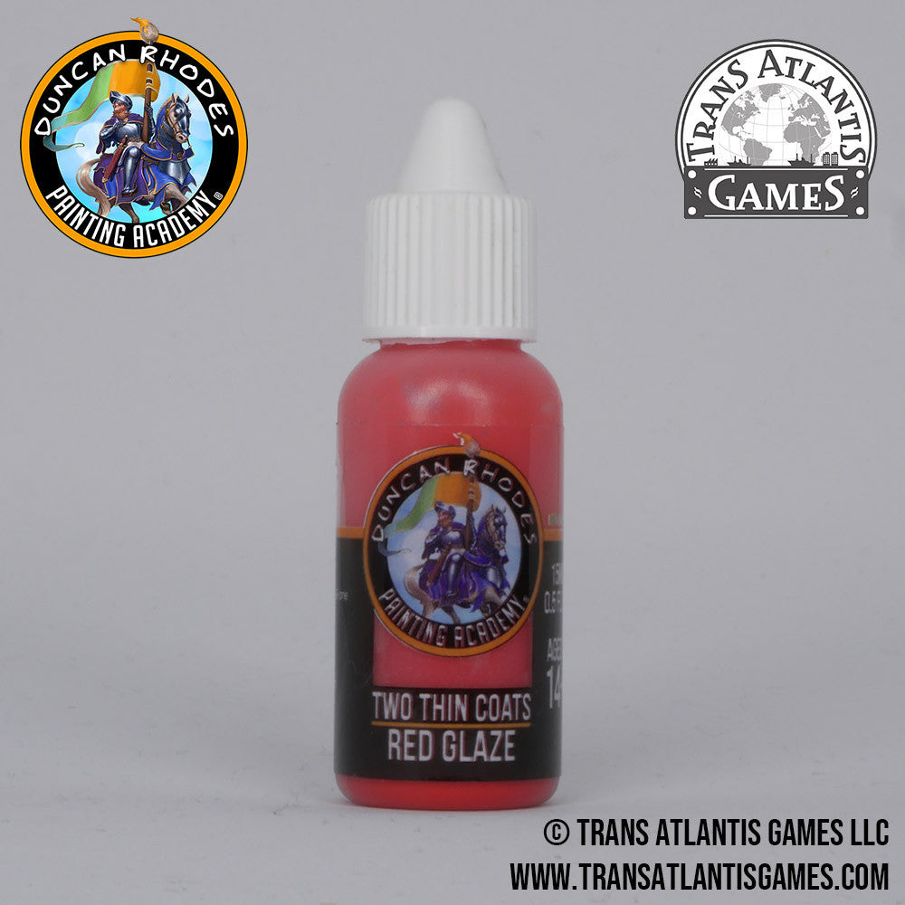 Two Thin Coats - Red Glaze 15ml - Good Games