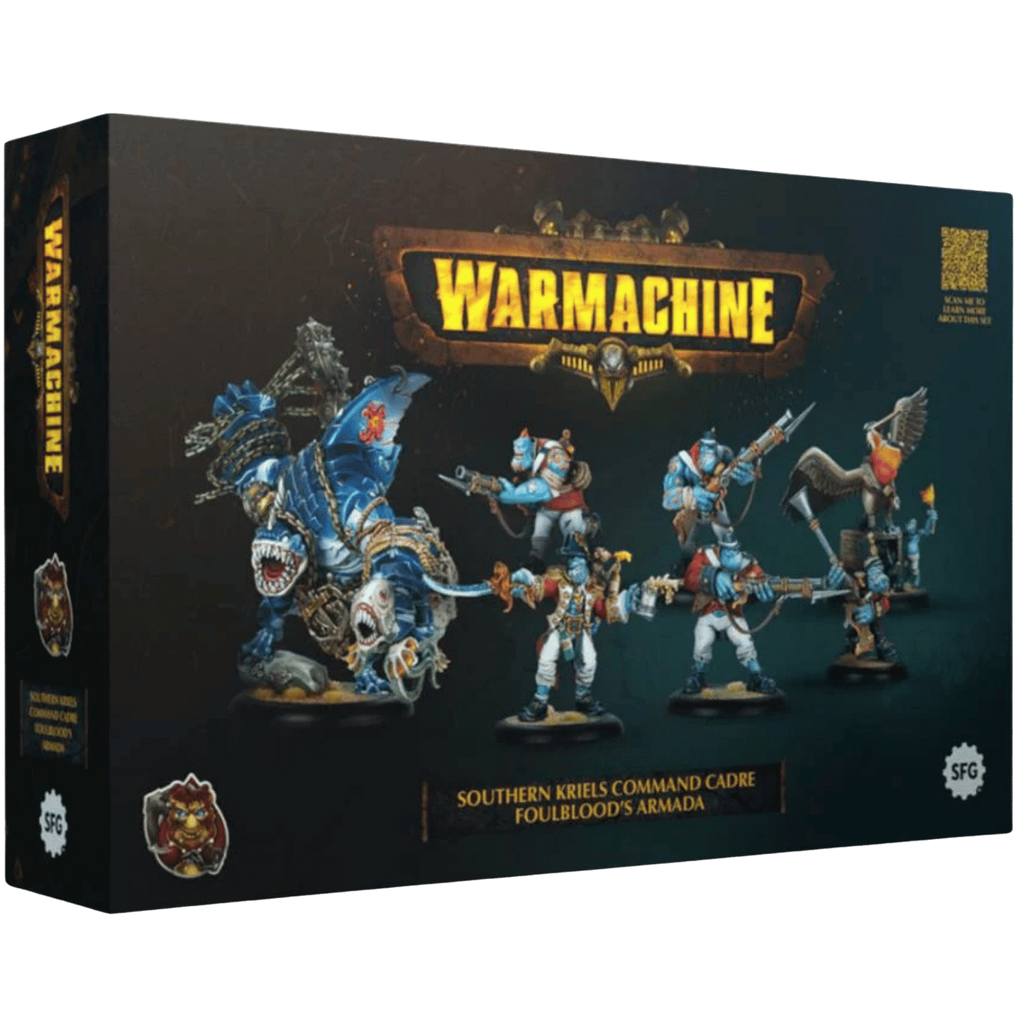 Warmachine: Southern Kriels Foulblood's Armada Command Starter - Good Games