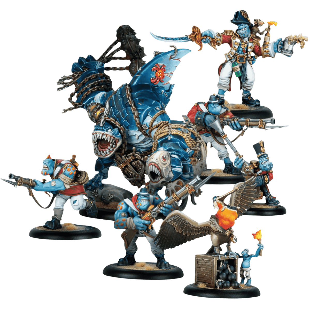 Warmachine: Southern Kriels Foulblood&#39;s Armada Command Starter - Good Games