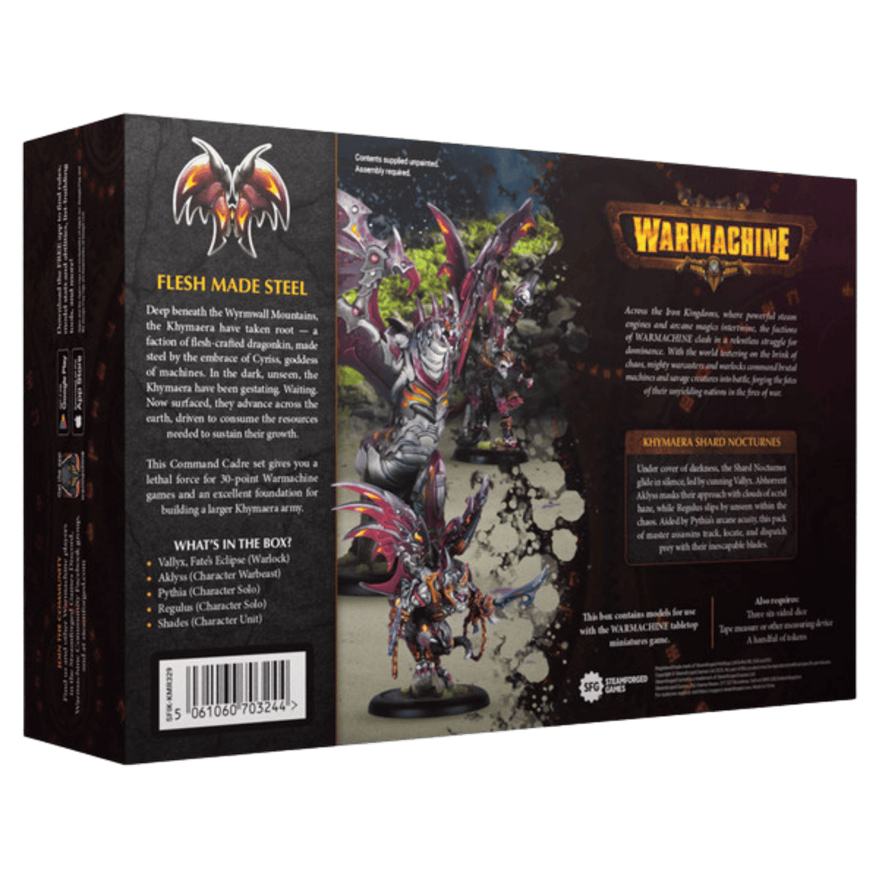 Warmachine: Khymaera Shard Nocturnes Command Cadre (HIPS) - Good Games