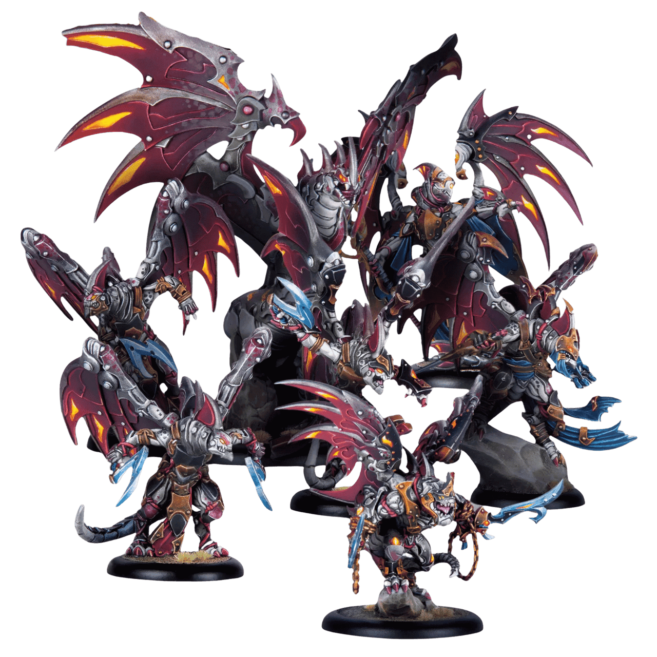 Warmachine: Khymaera Shard Nocturnes Command Cadre (HIPS) - Good Games