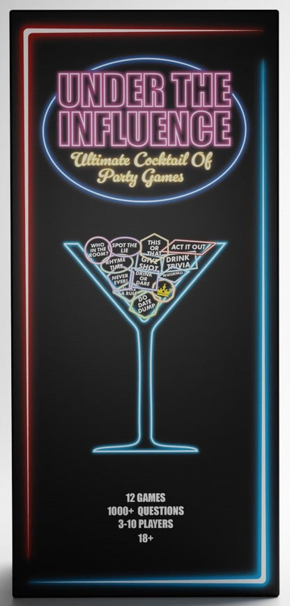 Under The Influence Ultimate Cocktail of Party Games - Good Games