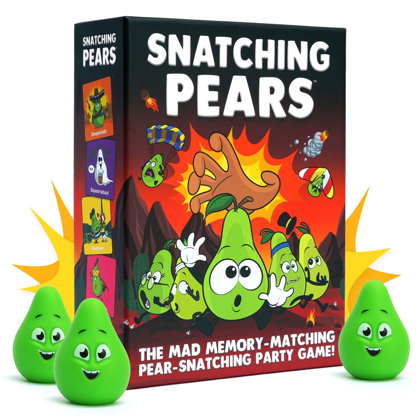 Snatching Pears – The Mad Memory-Matching Pear-Snatching Party Game