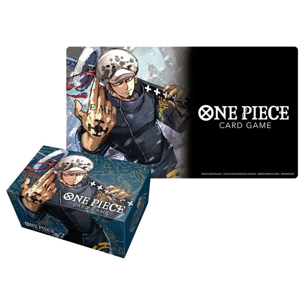 One Piece Card Game Playmat and Storage Box Set Trafalgar Law - Good Games