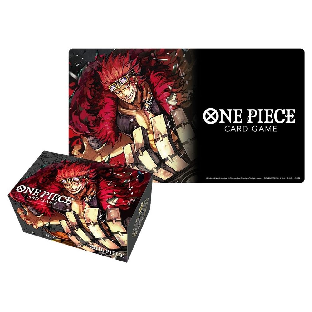One Piece Card Game Playmat and Storage Box Set Eustass Captain Kid - Good Games