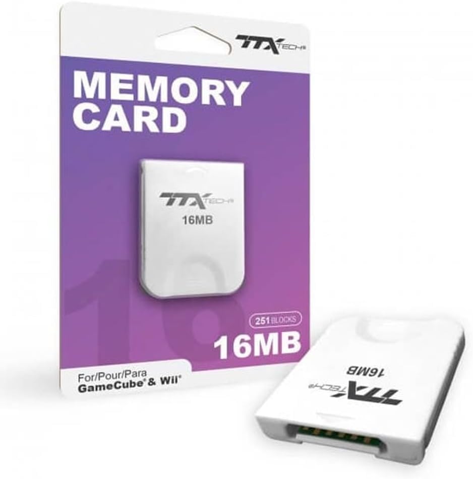 TTX Tech - 16MB Memory Card for Gamecube and Wii - Good Games