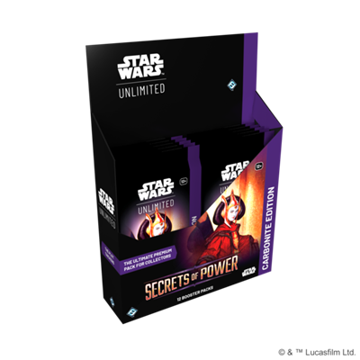 Star Wars Unlimited - Secrets of Power Carbonite Booster Box (Preorder)
