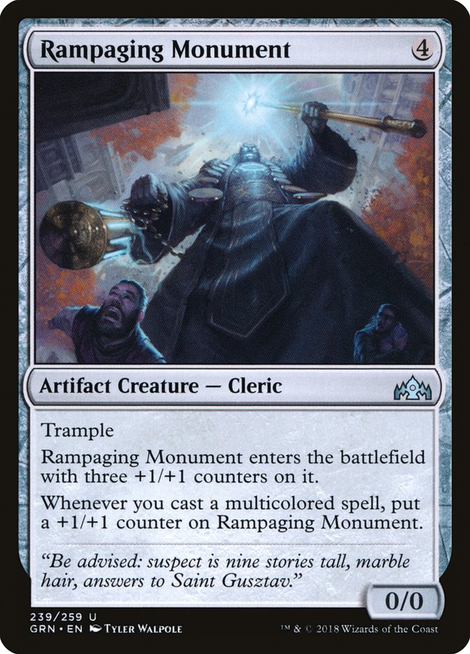 Rampaging Monument 239/259 (Guilds of Ravnica) 