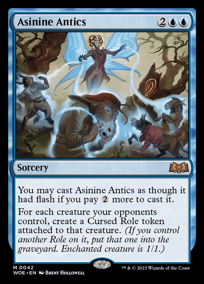 Asinine Antics 42/276 (Wilds of Eldraine) 