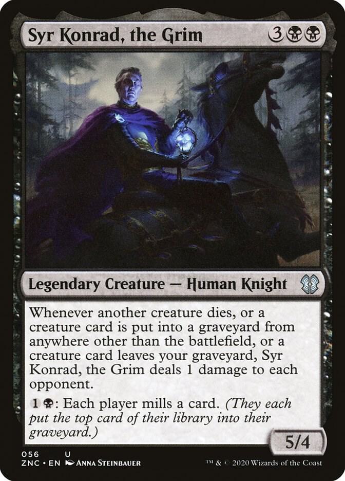 Syr Konrad, the Grim 56 (Commander: Zendikar Rising) 