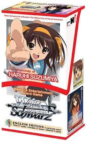 Weiss Schwarz - WSEB The Melancholy Of Haruhi Suzumiya Extra Booster Box English - Good Games