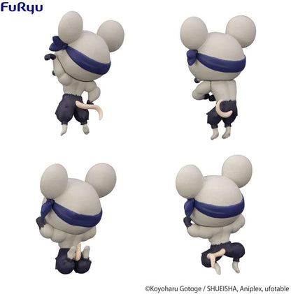Zenitsu mouse figure posed on ledge