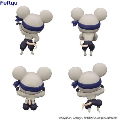 Close-up of Tanjiro mouse flexing muscles