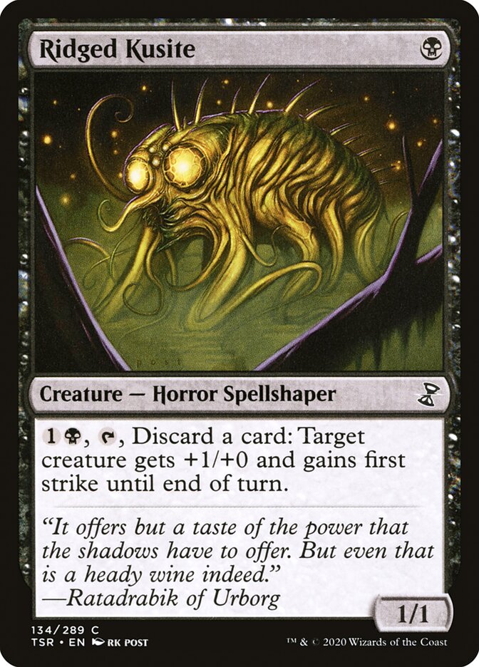 Ridged Kusite 134/289 (Time Spiral: Remastered) 