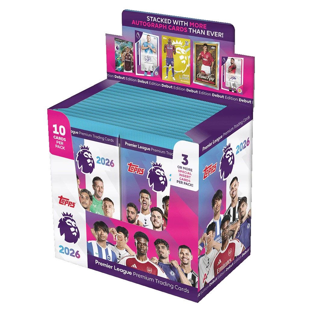 Topps Premier League 2026 - Trading Cards Booster Box (Preorder)