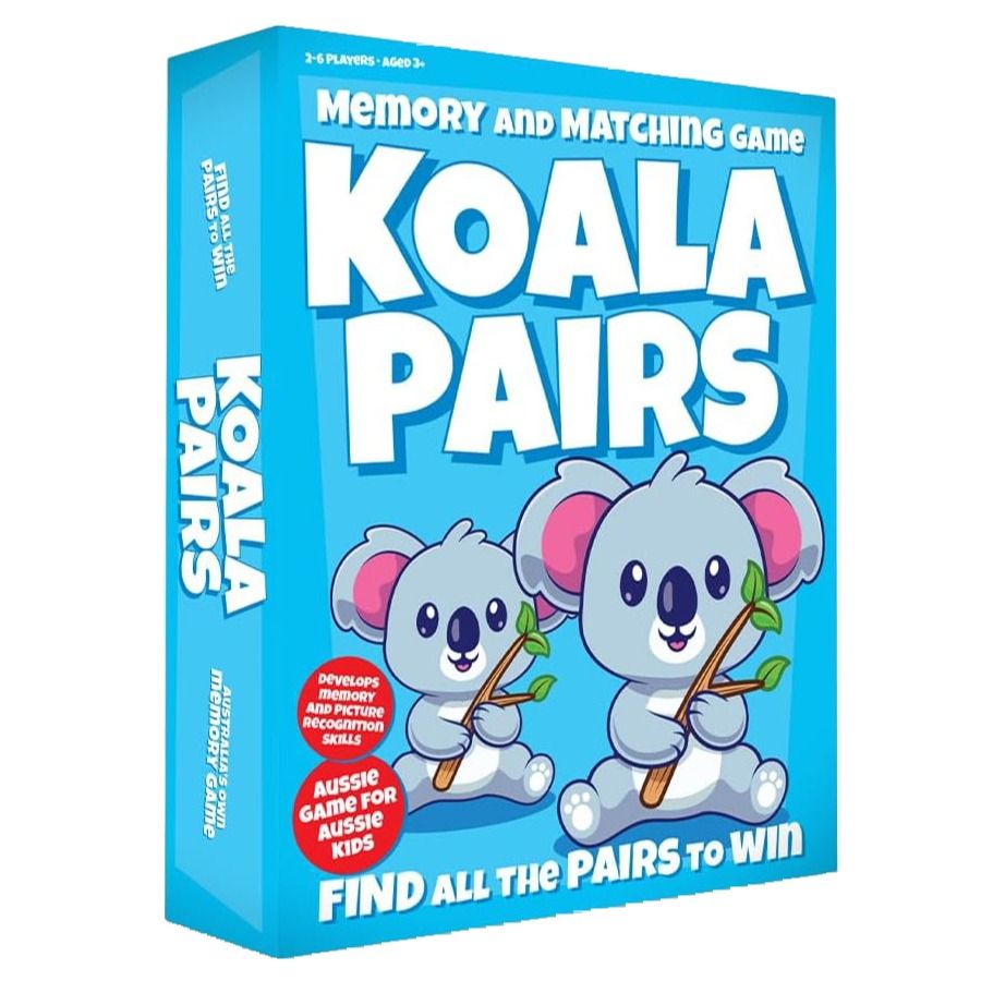 Koala Pairs packaging box front view