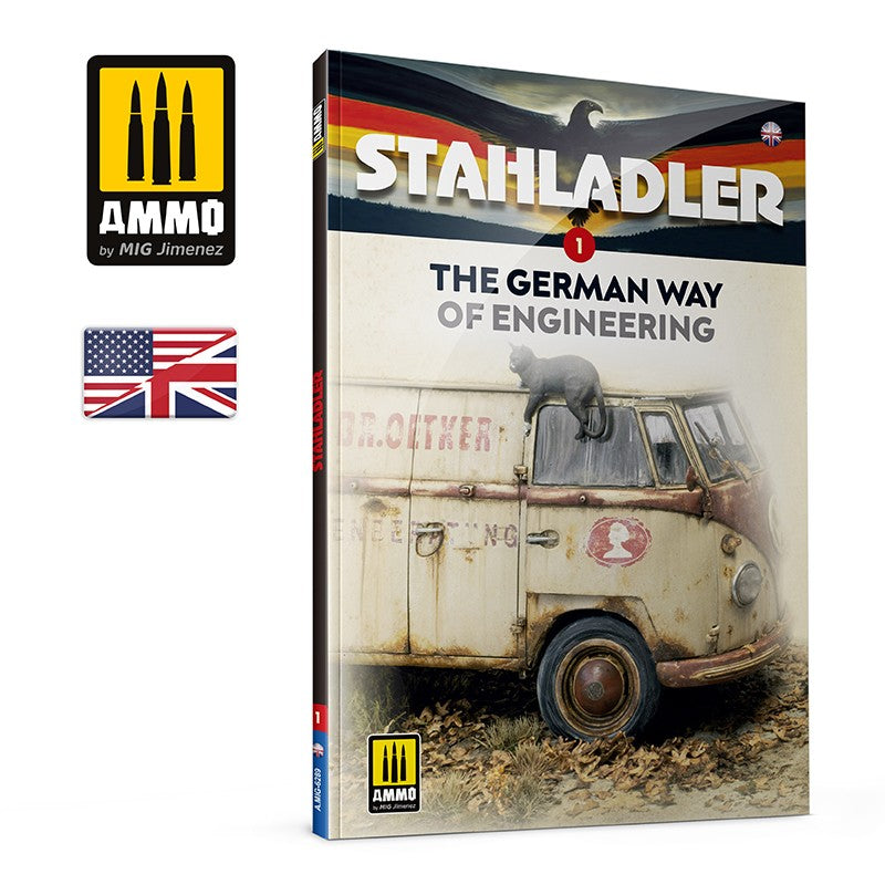 Ammo by MIG - Book - Stahladler 1 – The German Way Of Engineering (Preorder) - Good Games