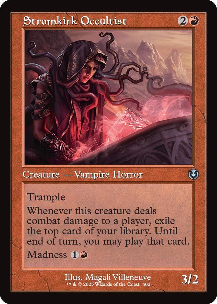 Stromkirk Occultist 402/287 (Innistrad Remastered)  - Retro