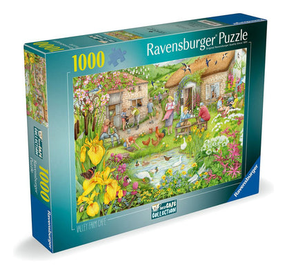 Ravensburger - Cosy Cafe no3 - Valley Farm Cafe 1000 Piece Jigsaw - Good Games