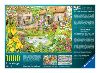 Ravensburger - Cosy Cafe no3 - Valley Farm Cafe 1000 Piece Jigsaw - Good Games