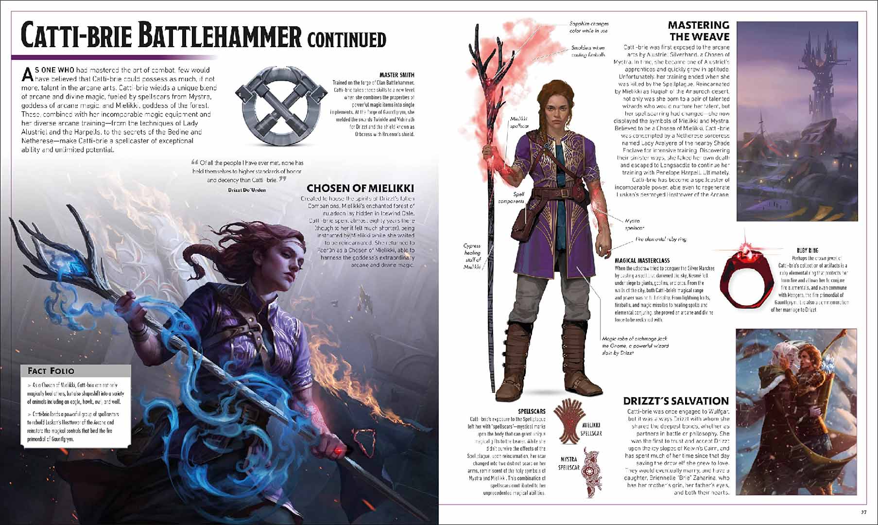 Dungeons & Dragons The Legend of Drizzt - Visual Dictionary - Good Games