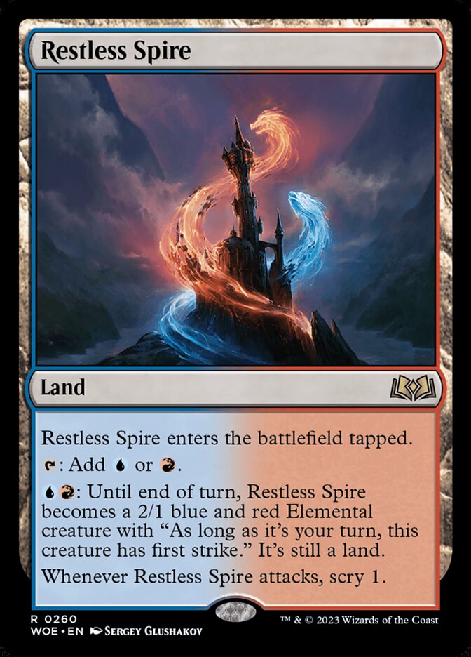 Restless Spire 260 (Wilds of Eldraine)  - Foil