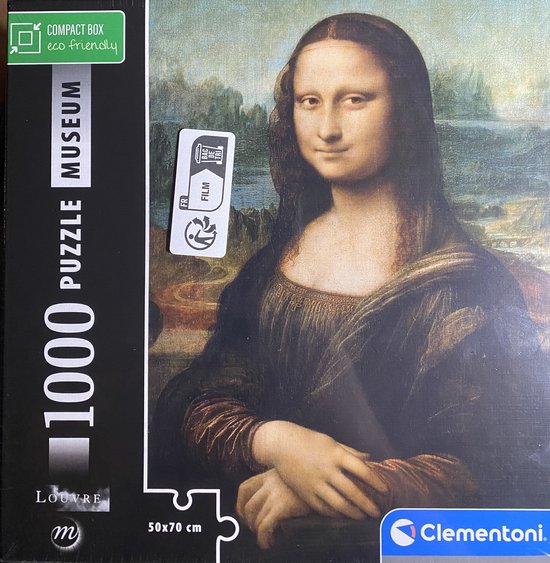 Mona Lisa (Leonardo) 1000pc (Small Museum) - Good Games