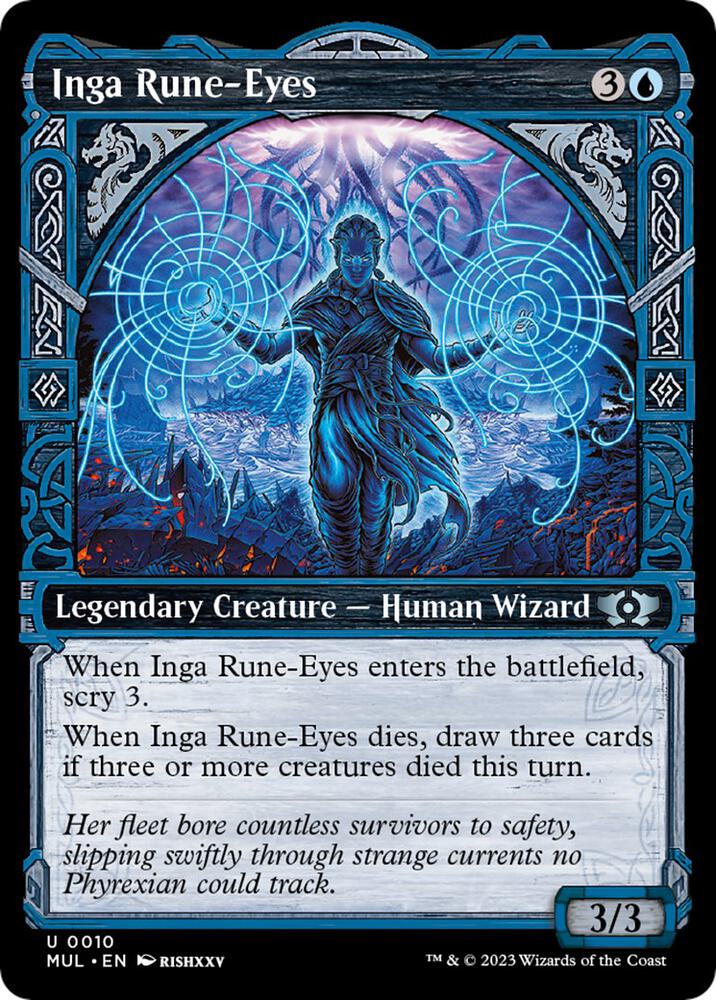 Inga Rune-Eyes 10/65 (March of the Machine: Multiverse Legends)  - Showcase